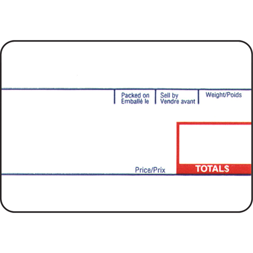 &eacute;tiquettes pour imprimante Kilotech (58 x 40 mm) Moffatt Supply & Specialties