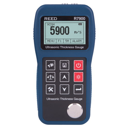 Ultrasonic Thickness Gauge with ISO Certificate, Digital Display, Ultrasound, 0.03" - 15.7" (0.65 mm - 400 mm) Range Moffatt Supply & Specialties