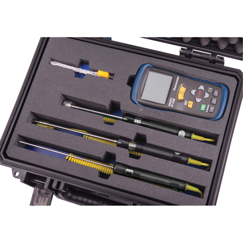 Thermocouple Thermometer Kit, Contact, Digital, -58-2000°F (-50-1300°C) Moffatt Supply & Specialties