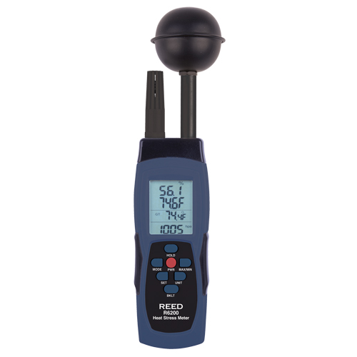 Wet-Bulb Globe Temperature (WBGT) Heat Stress Meter  Moffatt Supply & Specialties