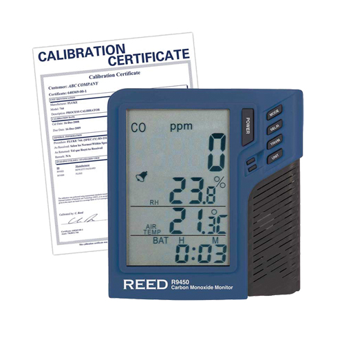 Carbon Monoxide Monitor with Temperature & Humidity (includes ISO Certificate) Moffatt Supply & Specialties