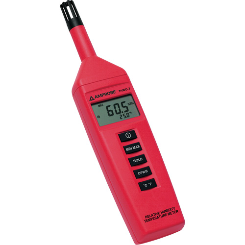 Appareil de mesure de l'humidit&eacute; relative et de la temp&eacute;rature THWD-3 Moffatt Supply & Specialties