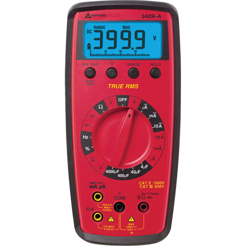34XR-A Digital Multimeter, AC/DC Voltage, AC/DC Current Moffatt Supply & Specialties