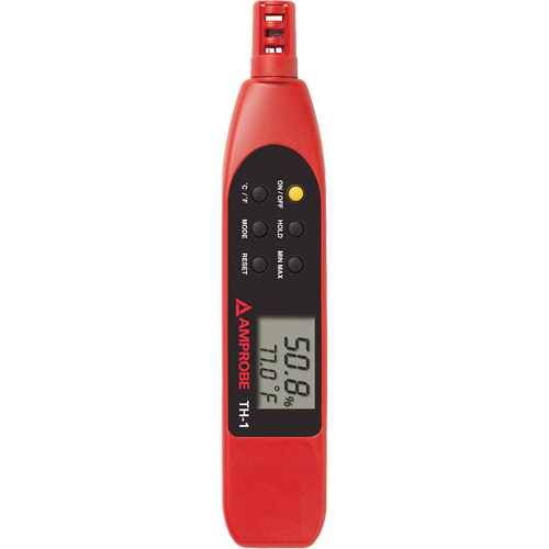 TH-1 Relative Humidity & Temperature Probe Meter, 4% - 95% RH, -4°- 122° F ( -20° - 50° C ) Moffatt Supply & Specialties