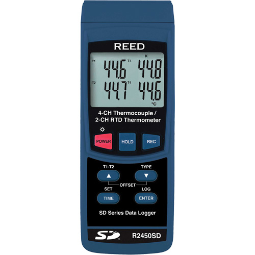 Data Logging Thermocouple Thermometer Moffatt Supply & Specialties