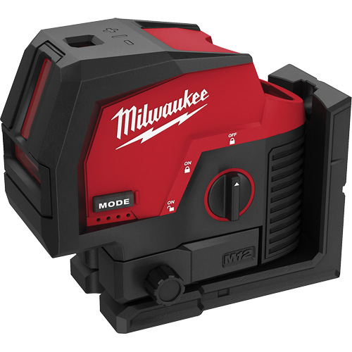 M12  Green Cross Line and Plumb Points Cordless Laser (Tool Only) Moffatt Supply & Specialties