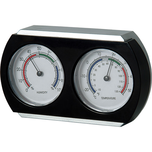 Indoor Thermometer/Hygrometer, 10°- 130° F ( -25° - 55° C ) Moffatt Supply & Specialties
