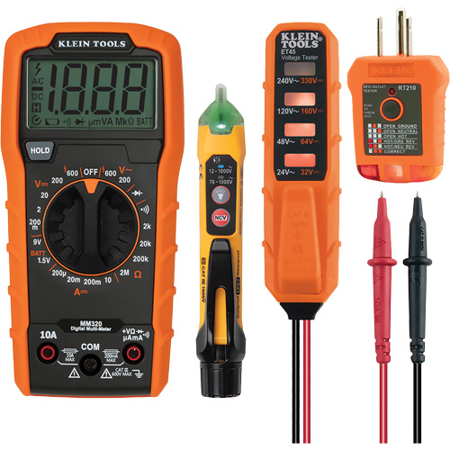 Digital Multimeter Electrical Test Kit Moffatt Supply & Specialties