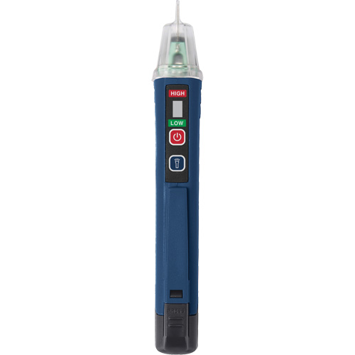 Non-Contact AC Voltage Detector with Flashlight, 24 V - 1000 V/90 V - 1000 V, Light & Sound Alert Moffatt Supply & Specialties