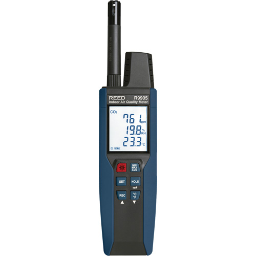 Analyseur de la qualit&eacute; d'air int&eacute;rieur &agrave; enregistrement de donn&eacute;es avec certificat de calibration Moffatt Supply & Specialties