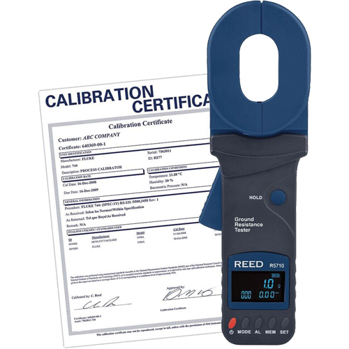Clamp-On Ground Resistance Tester with ISO Certificate Moffatt Supply & Specialties