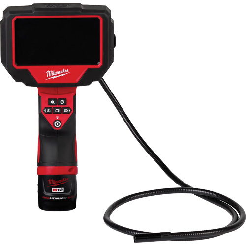 M12 M-Spector 360 Inspection Camera, 4.3" Display, 10 mm (0.39") Camera Head Moffatt Supply & Specialties