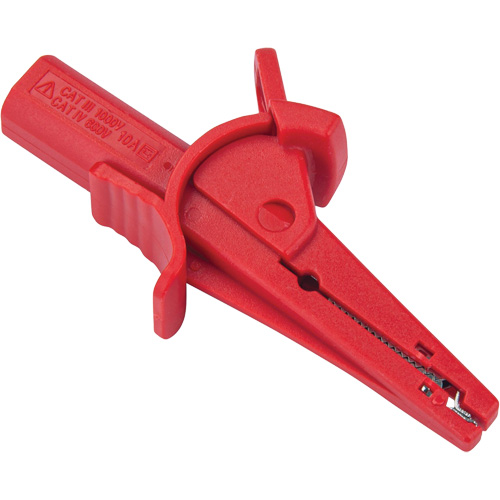 Red Alligator Clip for R5002 High Voltage Insulation Tester Moffatt Supply & Specialties
