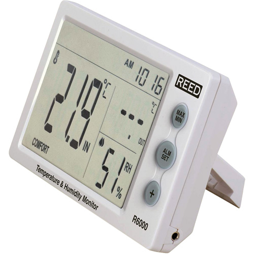 Temperature & Humidity Monitor, 20% - 95% RH Moffatt Supply & Specialties