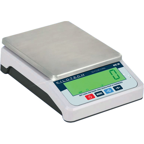 Digital Portion Control Scale, 3 kg Cap., 0.1 g Graduations Moffatt Supply & Specialties