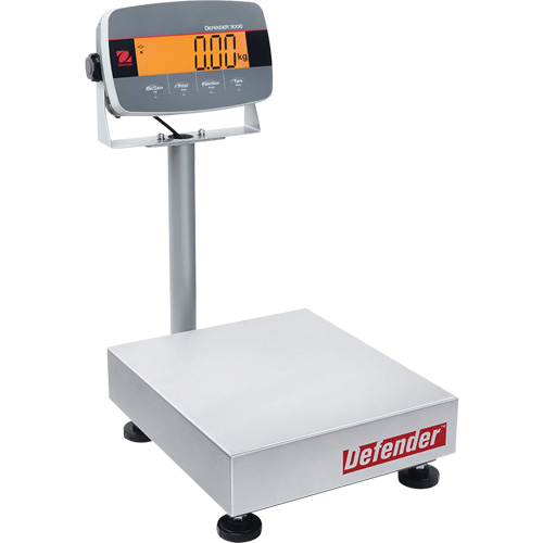 Defender 3000 Bench Scale, 14" L x 12" W, 30 lbs. Capacity Moffatt Supply & Specialties