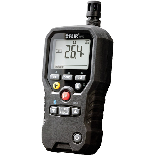 MR77 5-in-1 Moisture Meter with METERLiNK&reg;, 0 - 99% Moisture Range, -4°- 392° F ( -20° - 200° C ) Temperature Range Moffatt Supply & Specialties