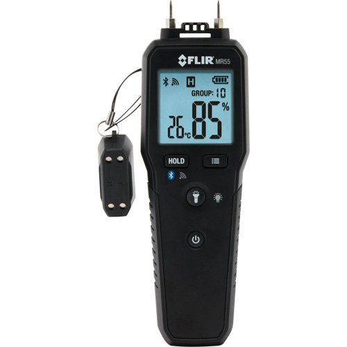 Pin Moisture Meter with Bluetooth&reg;, 1 - 99% Moisture Range Moffatt Supply & Specialties