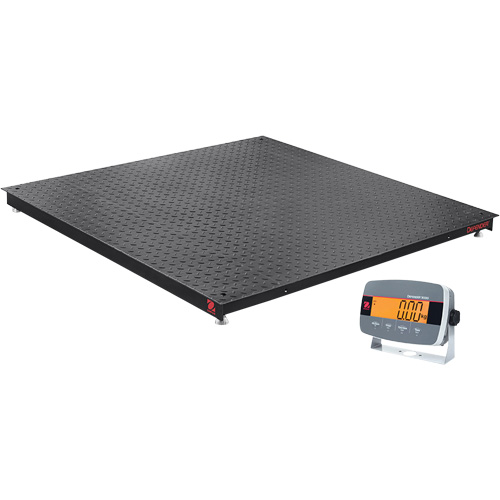 DEFENDER 3000 Floor Scale, 2500 lbs. Capacity, 36" W x 36" L Moffatt Supply & Specialties