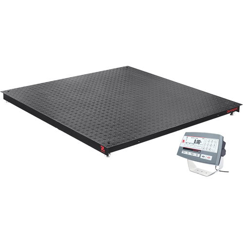 DEFENDER 5000 Floor Scale, 5000 lbs. Capacity, 48" W x 48" L Moffatt Supply & Specialties