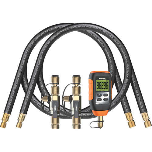 Rapid Evacuation Kit with Hoses, Core Tools, & Micron Gauge Moffatt Supply & Specialties