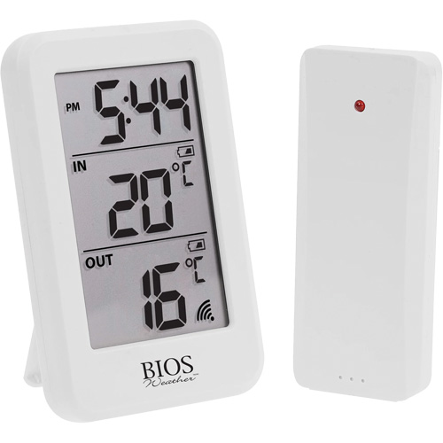 Wireless Indoor/Outdoor Thermometer, Non-Contact, Digital, -40-158°F (-40-70°C) Moffatt Supply & Specialties