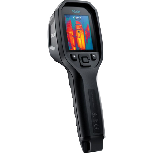 TG298 30:1 High Temperature Spot IR Thermal Imaging Camera with Bullseye Laser, 320 x 240 pixels, -25° - 1080°C (-130° - 1976°F), <70 mK Moffatt Supply & Specialties