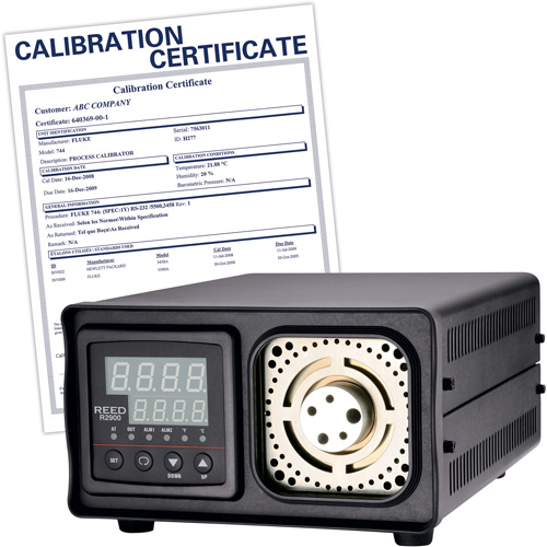 Dry Block Calibrator with Calibration Certificate Moffatt Supply & Specialties