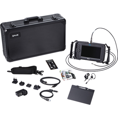 High-Performance Videoscope Kit with Dual HD Camera & Long Camera Probe, 1280" L x 720" W Display, 1024 x 600 pixels, 4.9 mm (0.19") Camera Head Moffatt Supply & Specialties