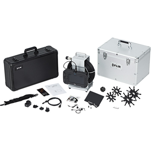 High-Performance Videoscope Kit with Camera Probe & Plumbing Spool Moffatt Supply & Specialties