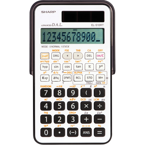 Calculatrice scientifique EL510RTB avec 169 fonctions Moffatt Supply & Specialties