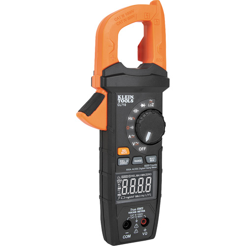 600A Auto-Ranging TRMS Clamp Meter, AC/DC Voltage, AC/DC Current Moffatt Supply & Specialties