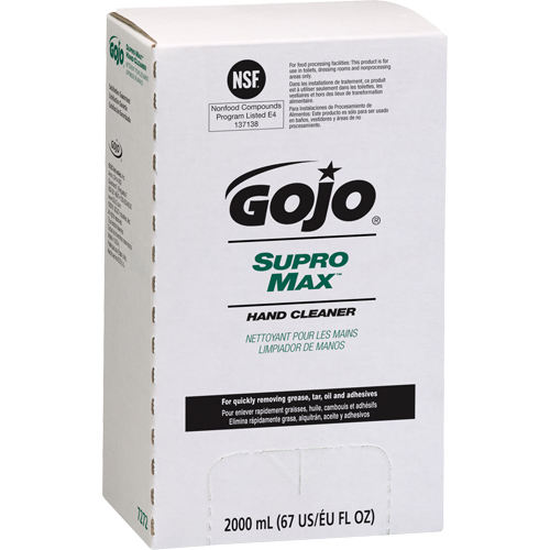 Pro TDX 2000 Supro Max Hand Cleaner, Lotion, 2 L, Refill, Unscented Moffatt Supply & Specialties