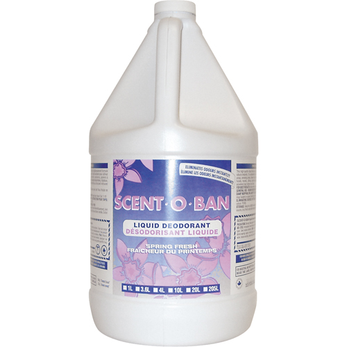 D&eacute;SODORISANT SCENT-O-BAN, Fraîcheur du printemps, Liquide Moffatt Supply & Specialties