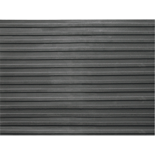 Entrance Mats, Runner, 3' x lin.ft x 1/4", Black Moffatt Supply & Specialties
