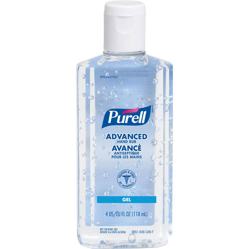 D&eacute;sinfectant pour les mains avanc&eacute;, 118 ml, Bouteille pressable, 70 % alcool Moffatt Supply & Specialties