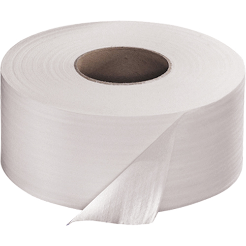 Universal Toilet Paper, Jumbo Roll, 2 Ply, 1000' Length, White Moffatt Supply & Specialties