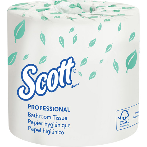 Papier hygi&eacute;nique Scott, 2 Pli, 550 Feuilles/Rouleu, Blanc Moffatt Supply & Specialties