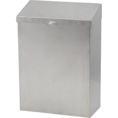 R&eacute;cipient en m&eacute;tal pour les produits menstruels Health Gards Moffatt Supply & Specialties