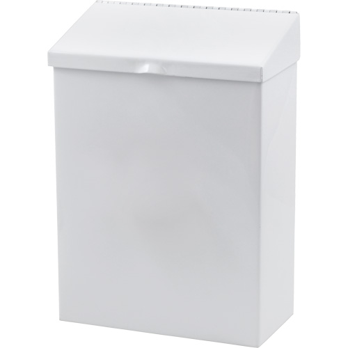 R&eacute;cipient en m&eacute;tal pour les produits menstruels Health Gards Moffatt Supply & Specialties