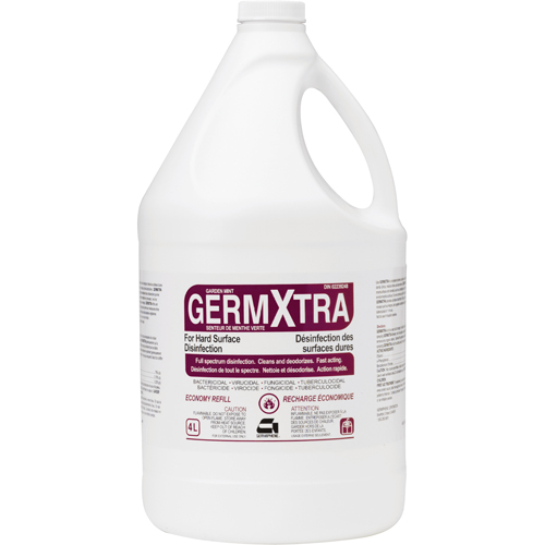 Germxtra Hard Surface Disinfectant, 4 L, Jug Moffatt Supply & Specialties