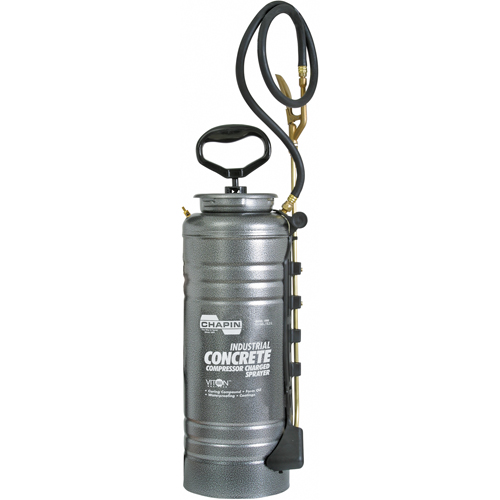 Pump Free Compressor Charged Sprayers, 3.5 gal. (13.25 L), Steel, 24" Wand Moffatt Supply & Specialties