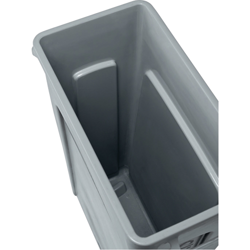 Contenants Slim Jim a/canaux de ventilation, Plastique, 23 gal. US Moffatt Supply & Specialties