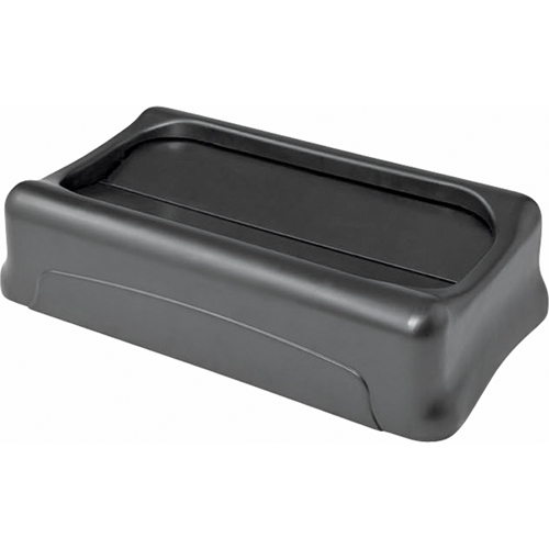 Contenants Slim Jim a/canaux de ventilation, Couvercle &agrave; battant, Plastique, Convient aux contenants 20-1/2" x 11-2/5" Moffatt Supply & Specialties