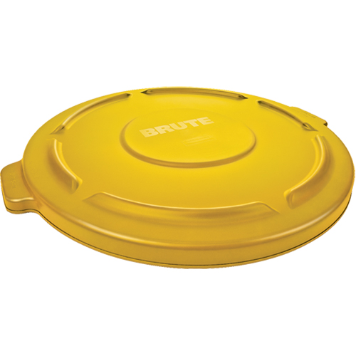 Couvercles ronds Brute, Couvercle plat, Plastique/Poly&eacute;thyl&egrave;ne, Convient aux contenants 22" dia. Moffatt Supply & Specialties