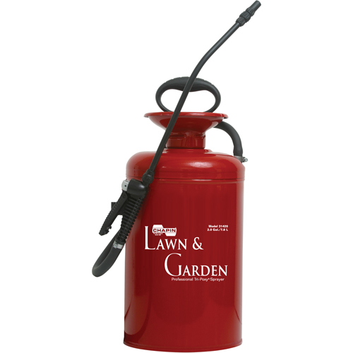 Vaporisateur tri-poxy s&eacute;rie pelouse & jardin, 2 gal. (7,6 L), Acier, Lance de 12" Moffatt Supply & Specialties