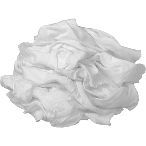 Wiper, Cotton/Polyester, White, 20 lbs. Moffatt Supply & Specialties
