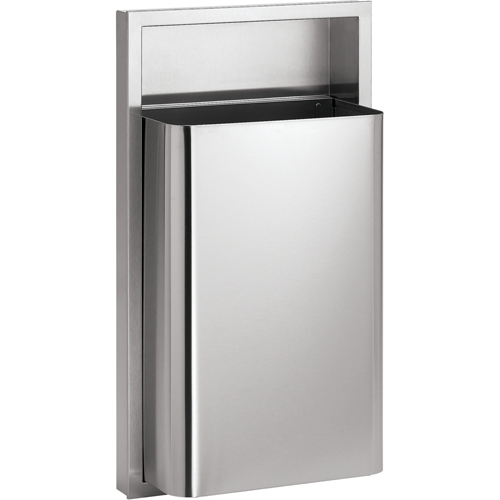 Poubelles, Acier inoxydable, 12 gal. US Moffatt Supply & Specialties