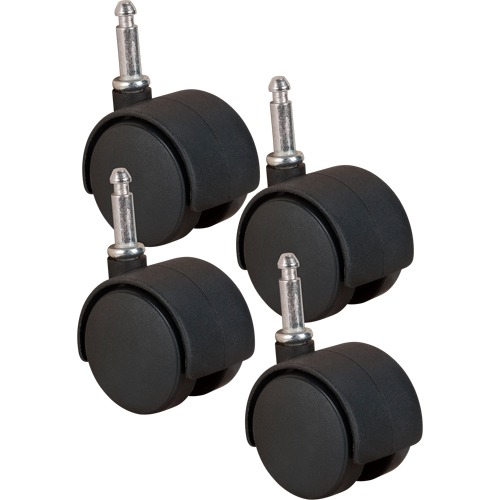 Roulette pour aspirateur industriel en acier inoxydable pour d&eacute;chets secs/humides Moffatt Supply & Specialties