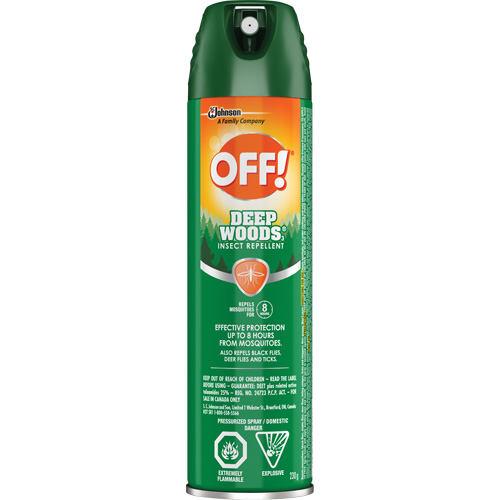 Insectifuge Off! R&eacute;gions sauvages, DEET &agrave; 25 %, A&eacute;rosol, 230 g Moffatt Supply & Specialties